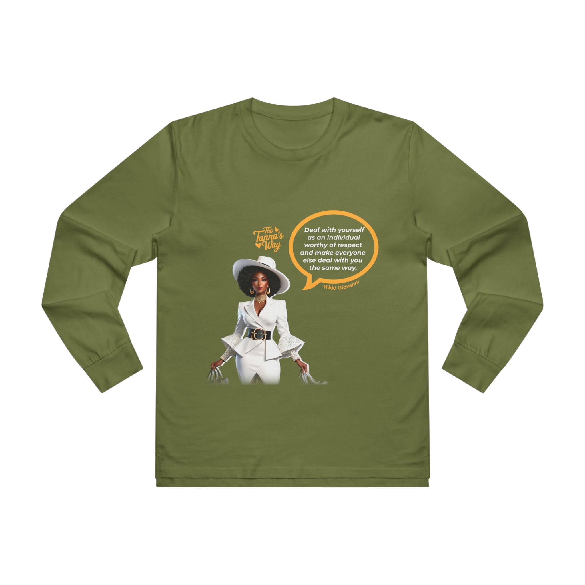 Nikki Giovanni | Men’s Base Longsleeve Tee